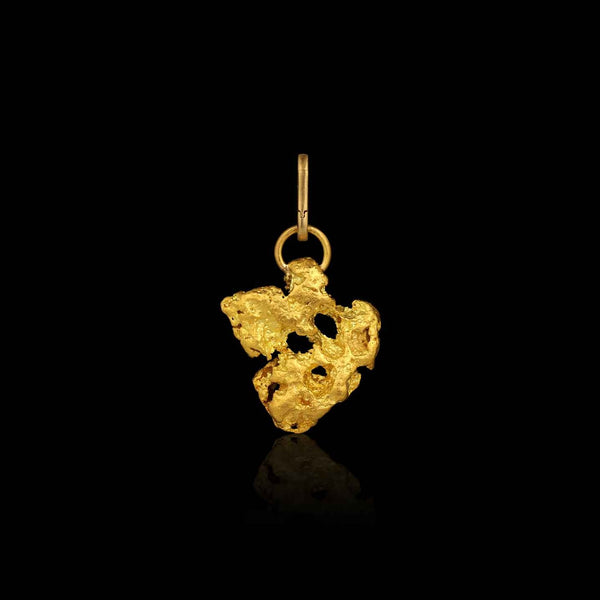 Australian Gold Nugget Pendant