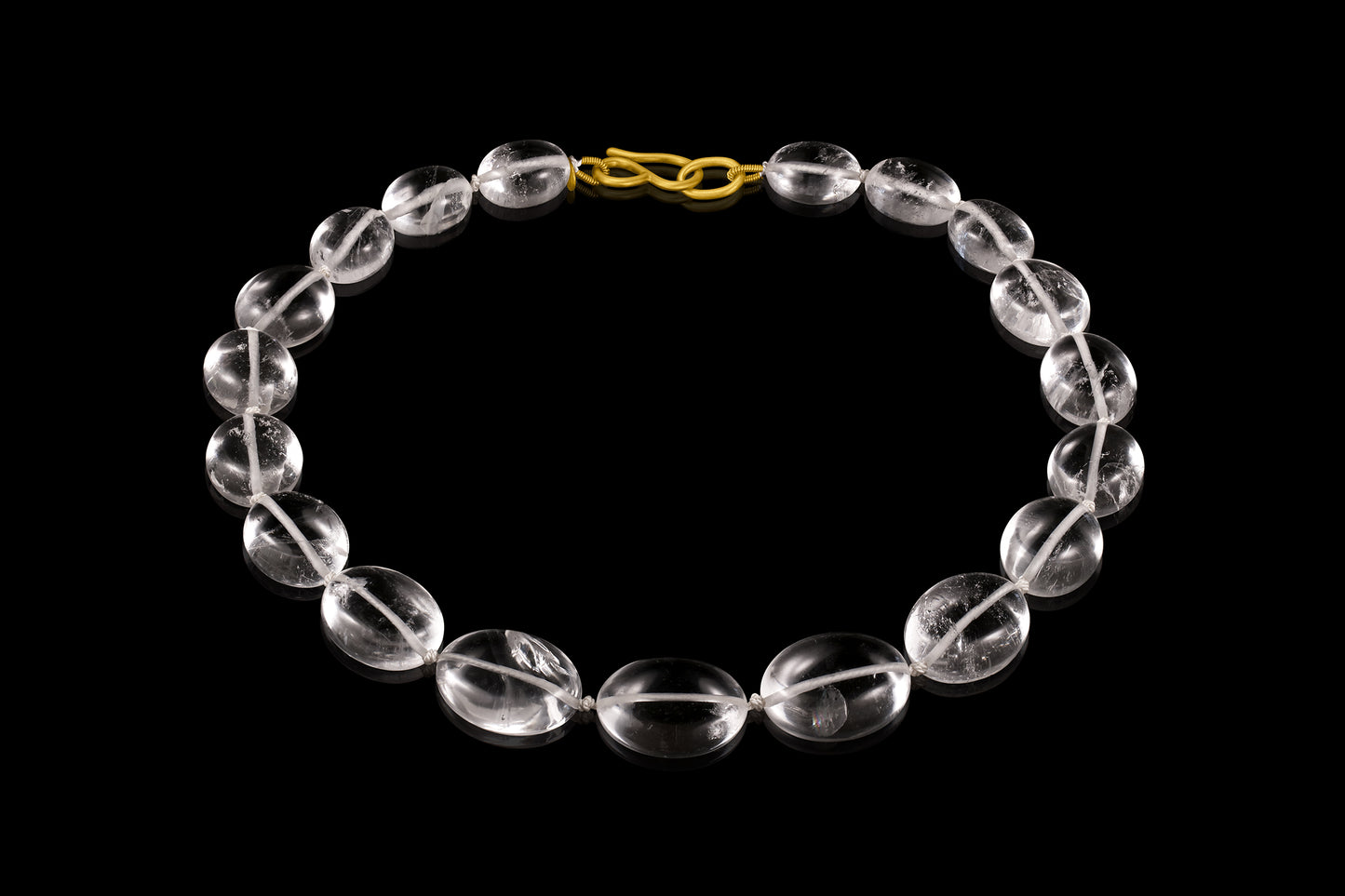 Rock Crystal Collar Necklace