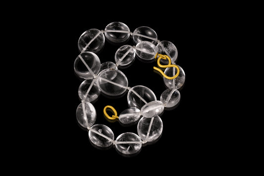 Rock Crystal Collar Necklace