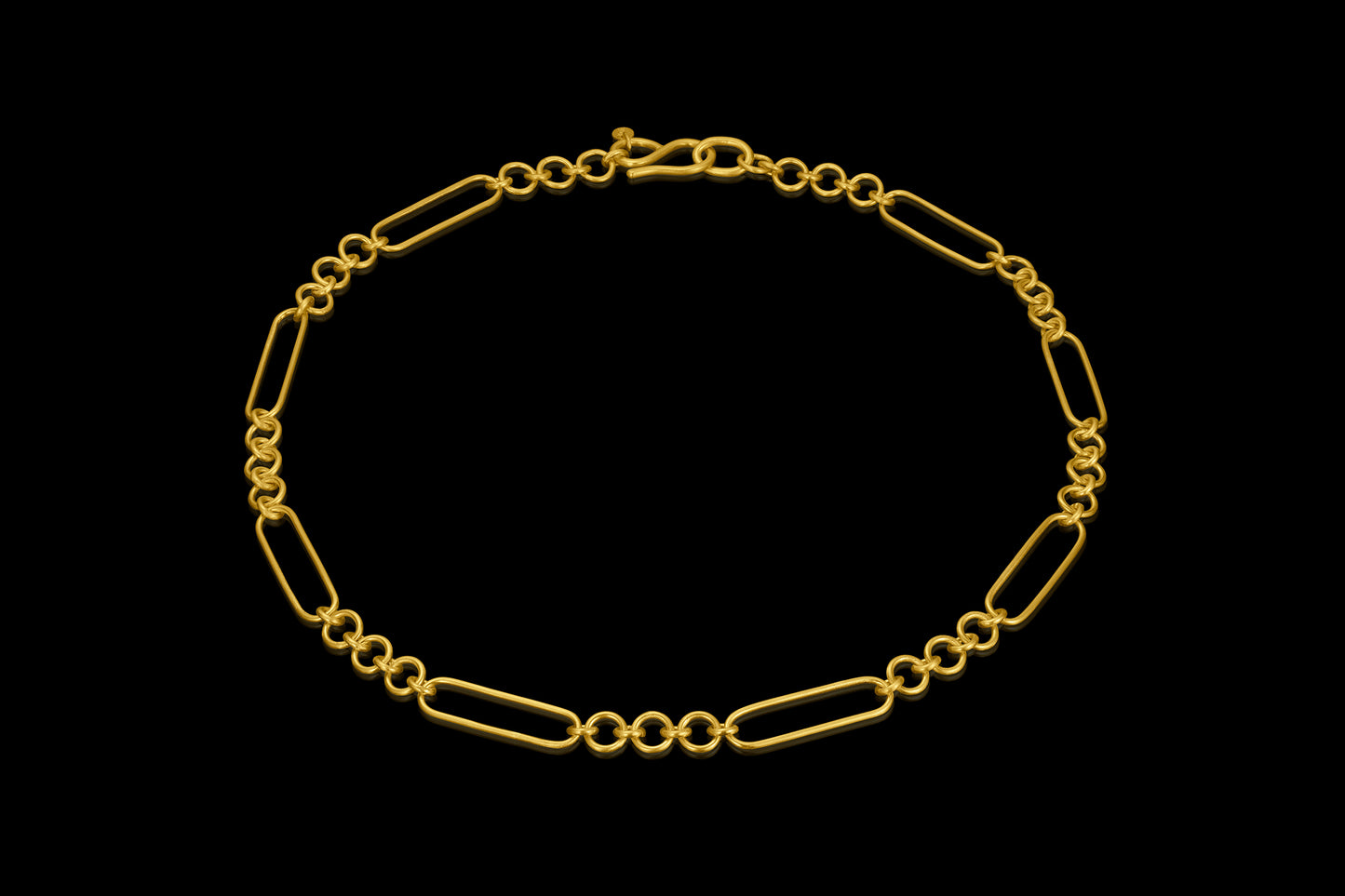 Trombone Link Chain Necklace