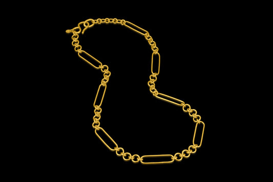 Trombone Link Chain Necklace
