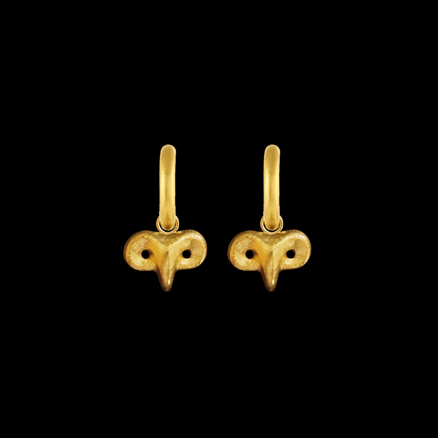 Aries Hoop Earrings