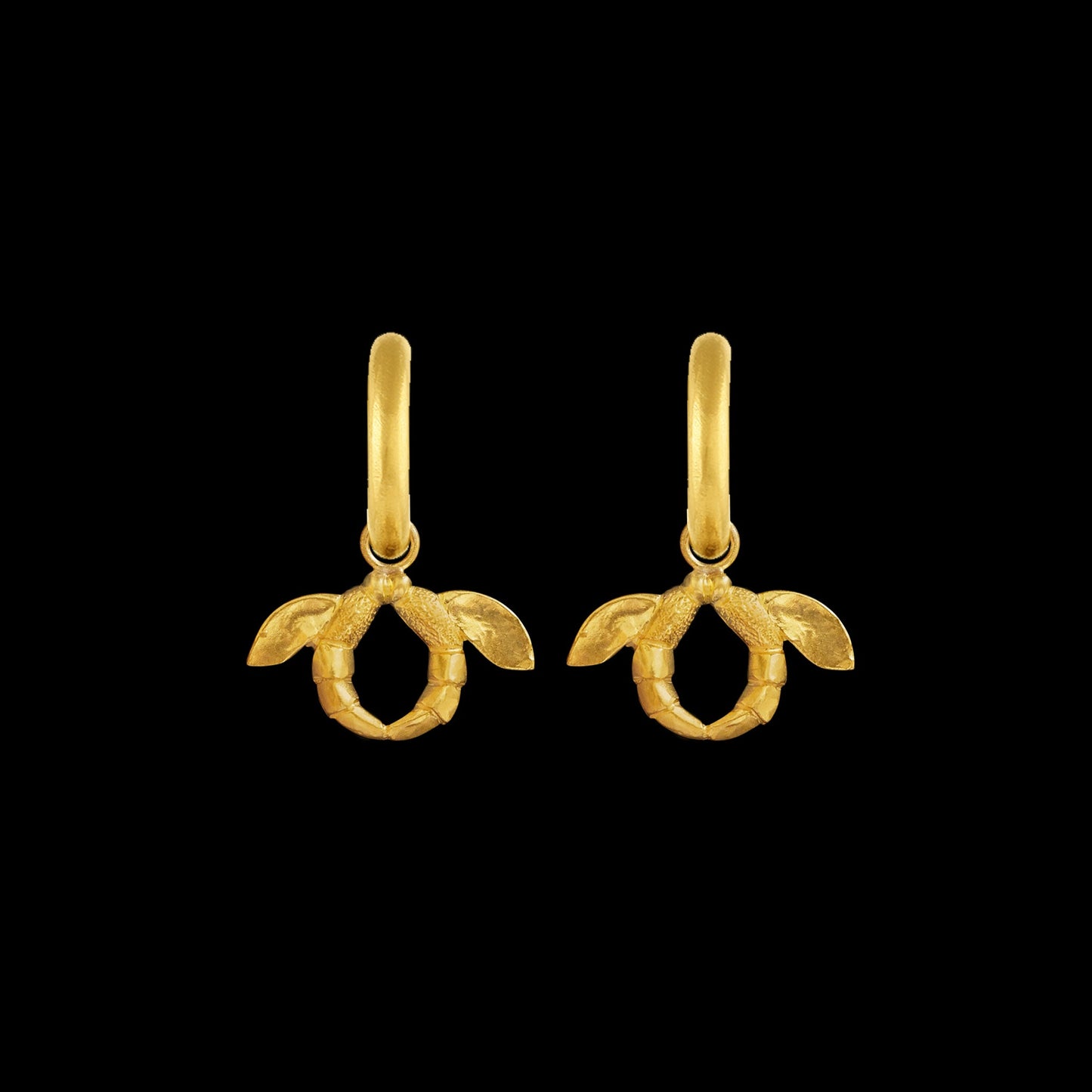 Gemini Hoop Earrings