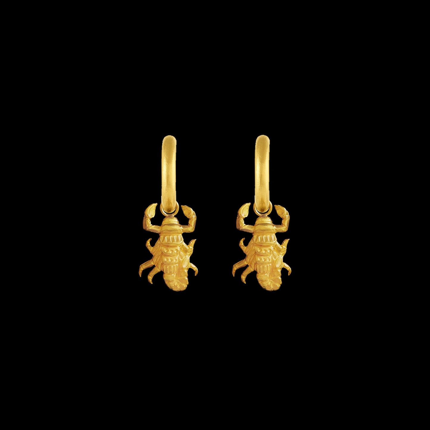 Scorpio Hoop Earrings