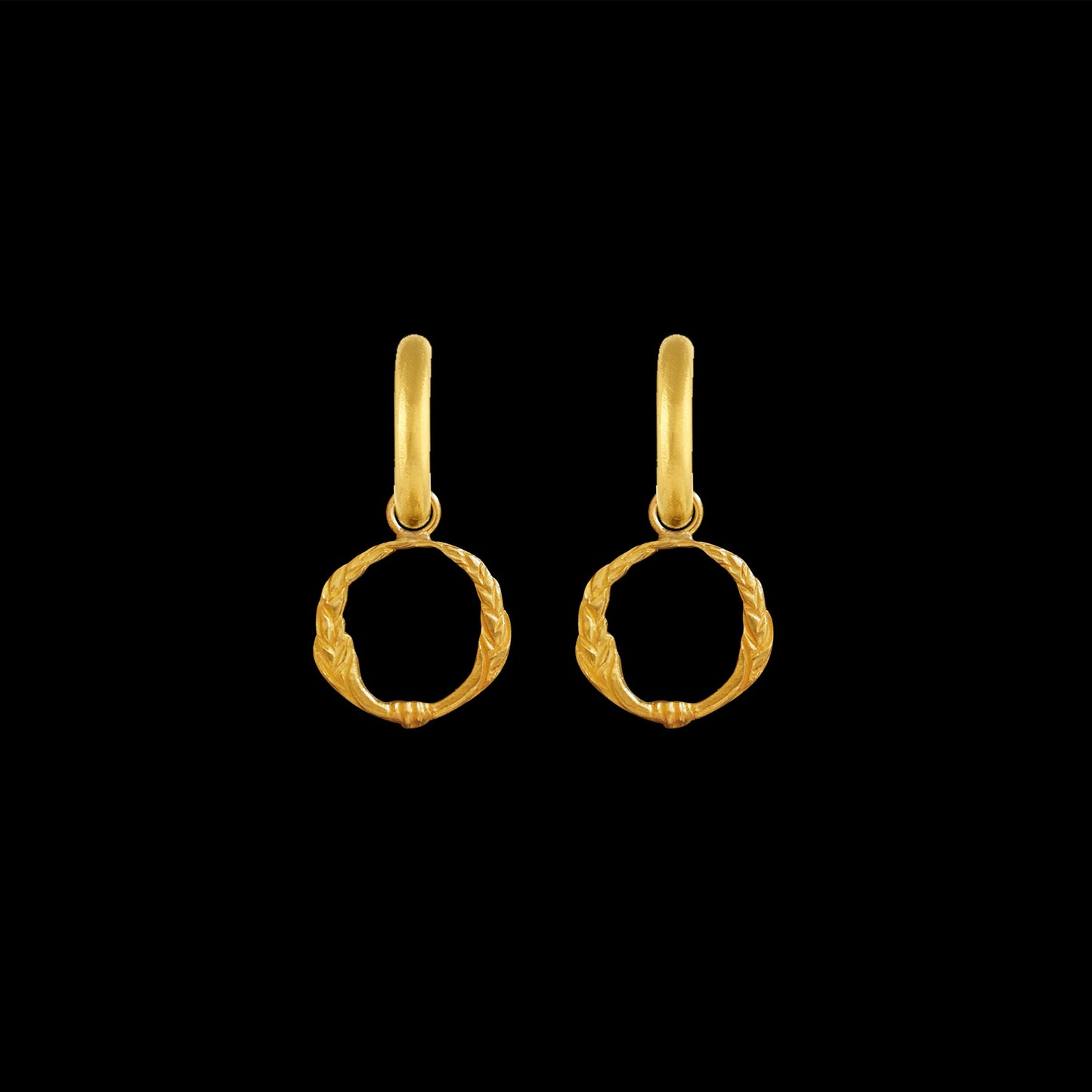 Virgo Hoop Earrings
