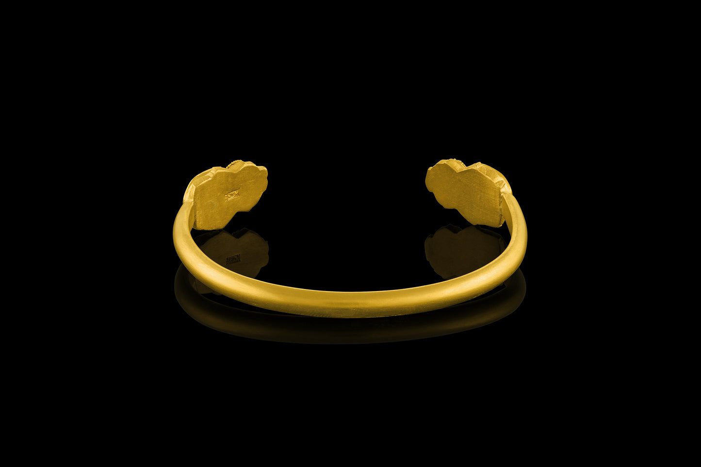 Rising Sun Scarab Cuff Bracelet - Granulation