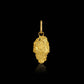 Yukon Gold Nugget Pendant with Diamonds