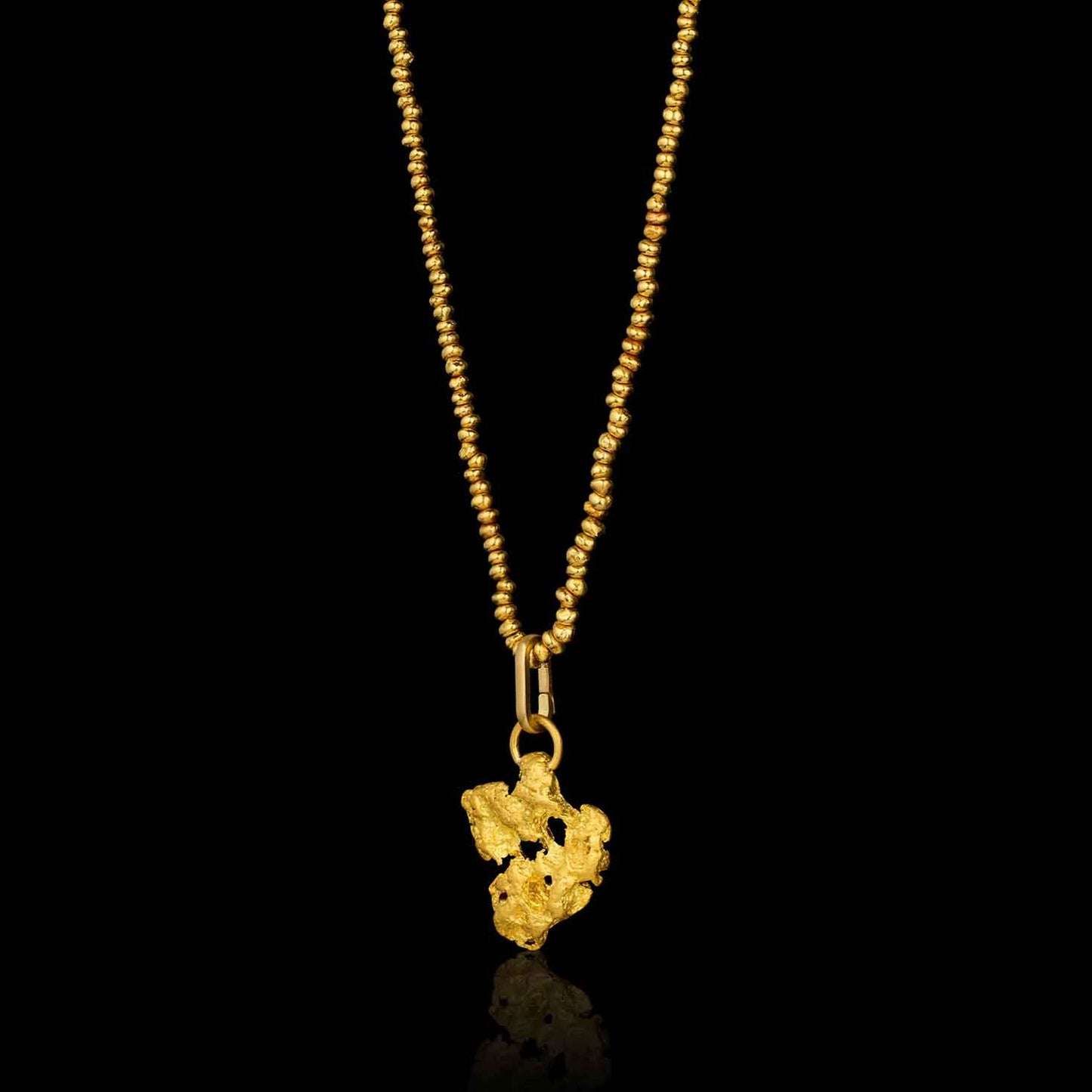 Australian Gold Nugget Pendant