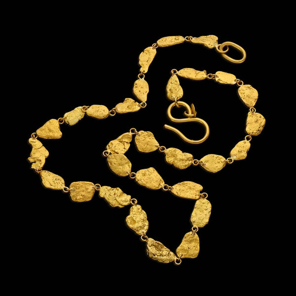 Yukon Gold Nugget Chain