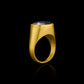 Burmese Sapphire Medici Signet Ring