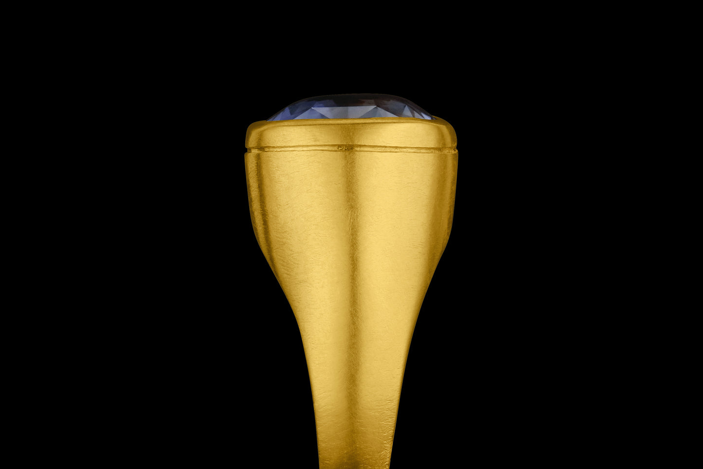 Burmese Sapphire Medici Signet Ring