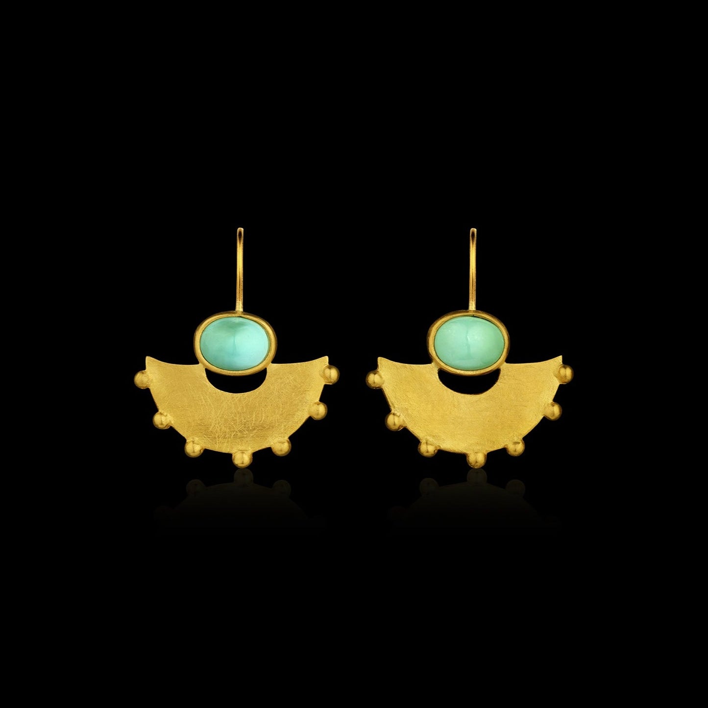 Variscite Mochica Drop Earring