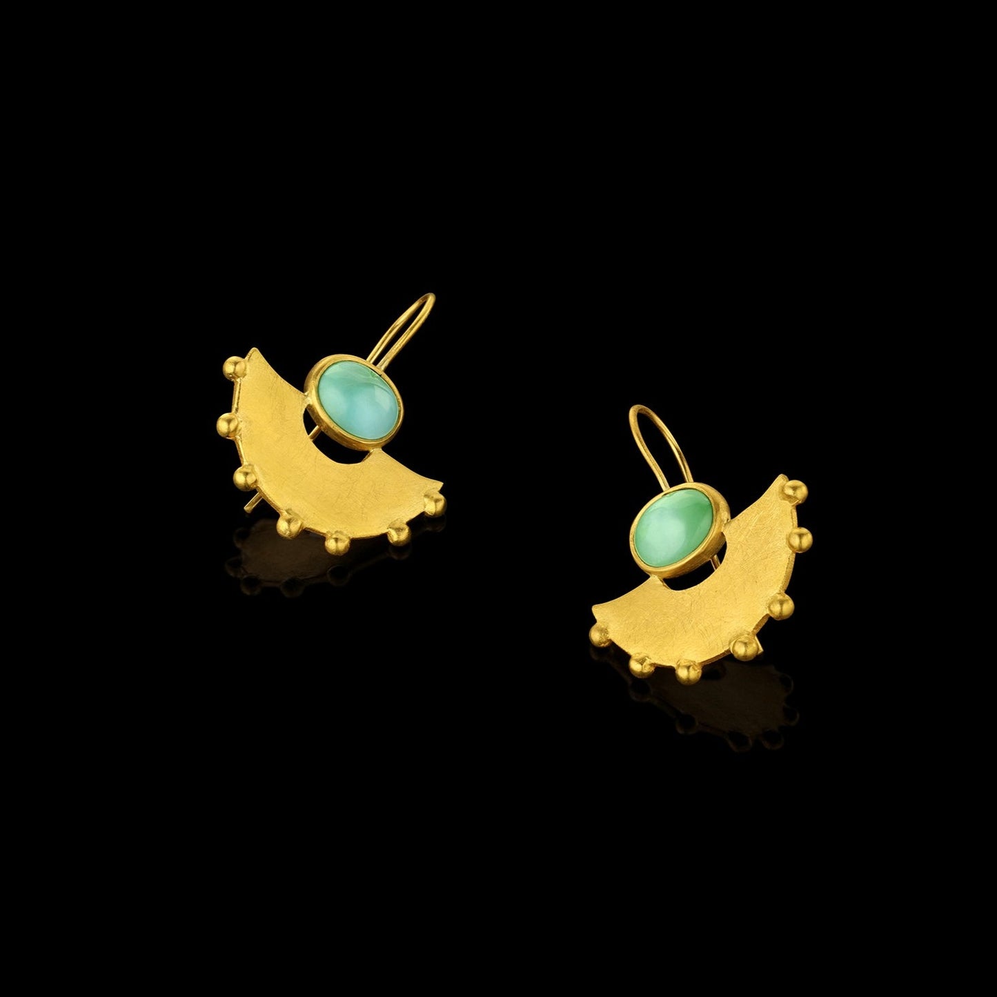 Variscite Mochica Drop Earring