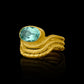 Paraiba Cypriot Band Ring