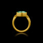 Paraiba Cypriot Band Ring