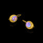 Portrait Opal Frame Drop Earrings