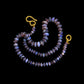 Lavender Opal Bead Necklace