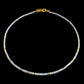 Banded Opal Bead Necklace