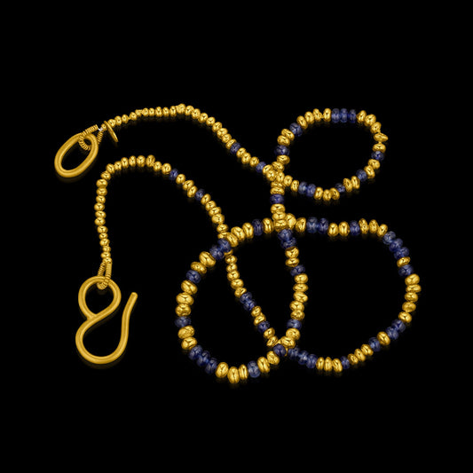 Sapphire Bead Chain