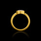 Antique Cushion-Cut Diamond Cycladic Ring