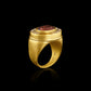 Whiskey Tourmaline Waters Ring