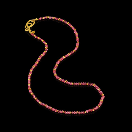 Banded Spinel Necklace