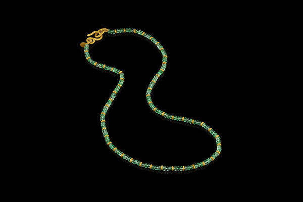 Banded Emerald Necklace