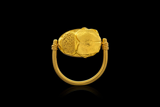 Loren Nicole - Amulet Ring: Scarab Spinner - Ring