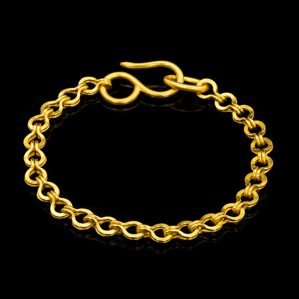 Buy Now Gold Plated Linked Chain Bracelet @ Best Price