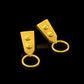 Loren Nicole - Byzantine Buckle Earrings - Earring