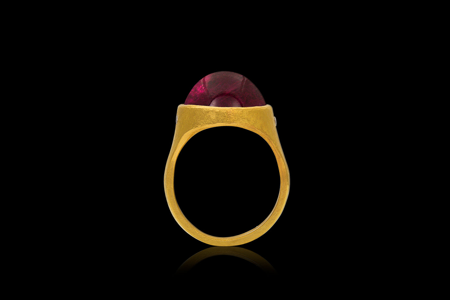 Loren Nicole - Rubellite Tourmaline Roman Signet - Ring