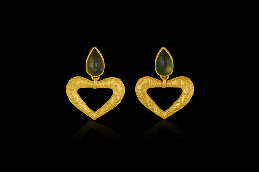 Moss Buckle Earring
