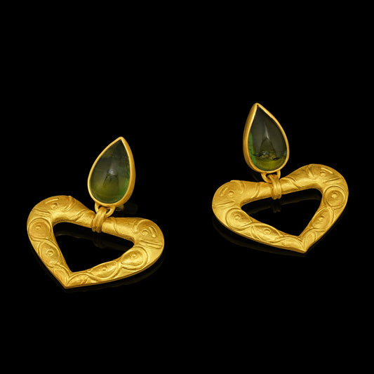 Moss Buckle Earring